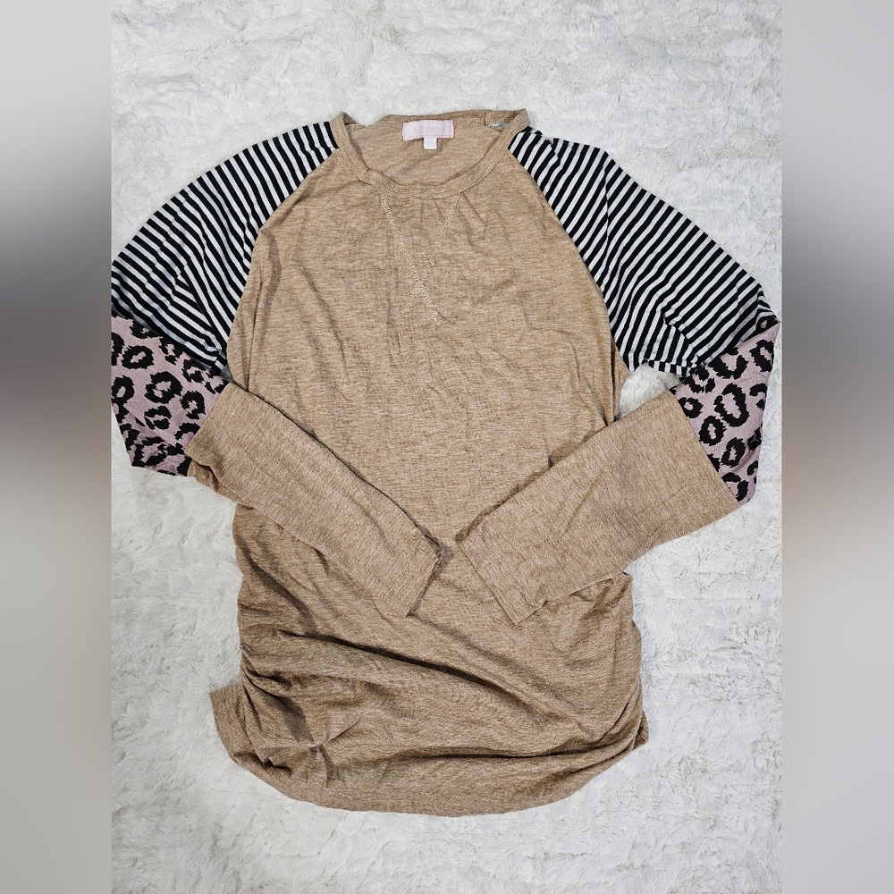 Long Sleeve Maternity Shirt